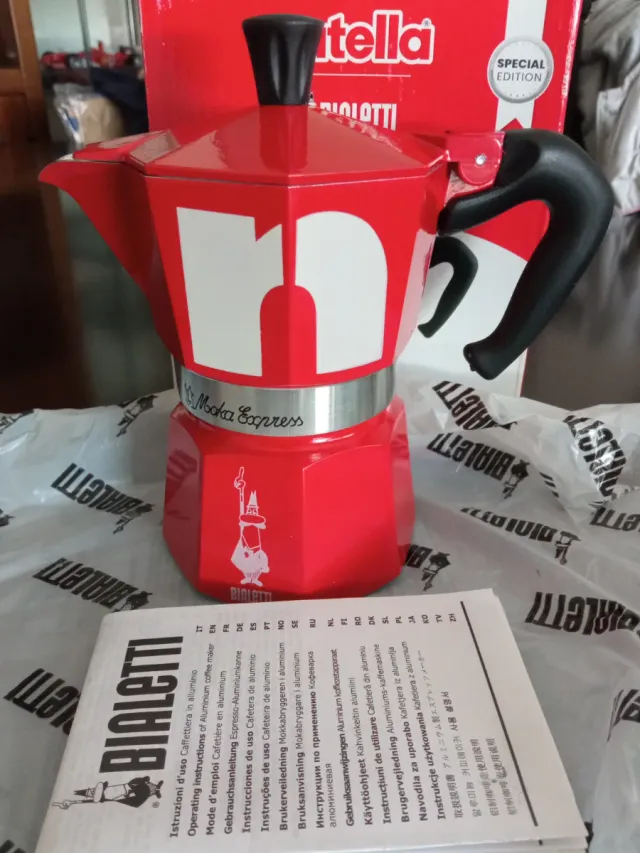 Moka Bialetti Nutella Special Edition Rossa