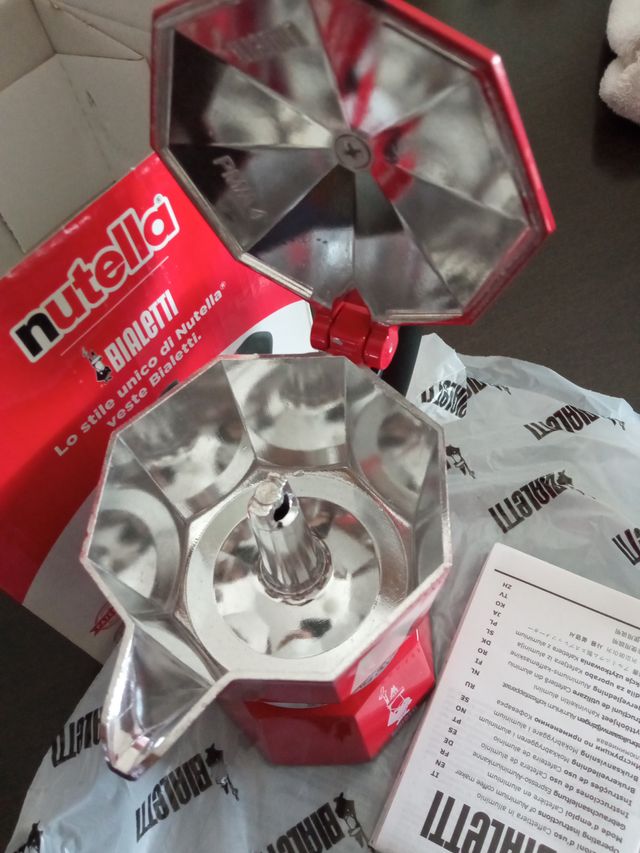 Moka Bialetti Nutella Special Edition Rossa