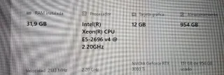 PC Gaming Xeon E5 2696 v4 + RTX 3080 Ti