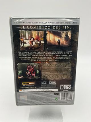 precintado God of War II PS2 