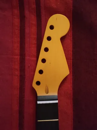Mástil guitarra eléctrica tipo Fender stratocaste