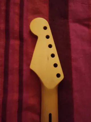 Mástil guitarra eléctrica tipo Fender stratocaste