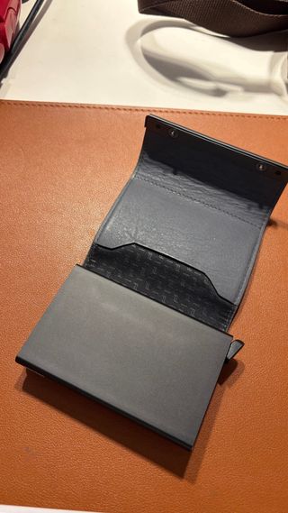 Cartera Secrid Porsche Design Gris Plata