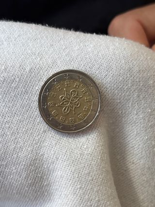 Moneda 2€ Portugal 2002