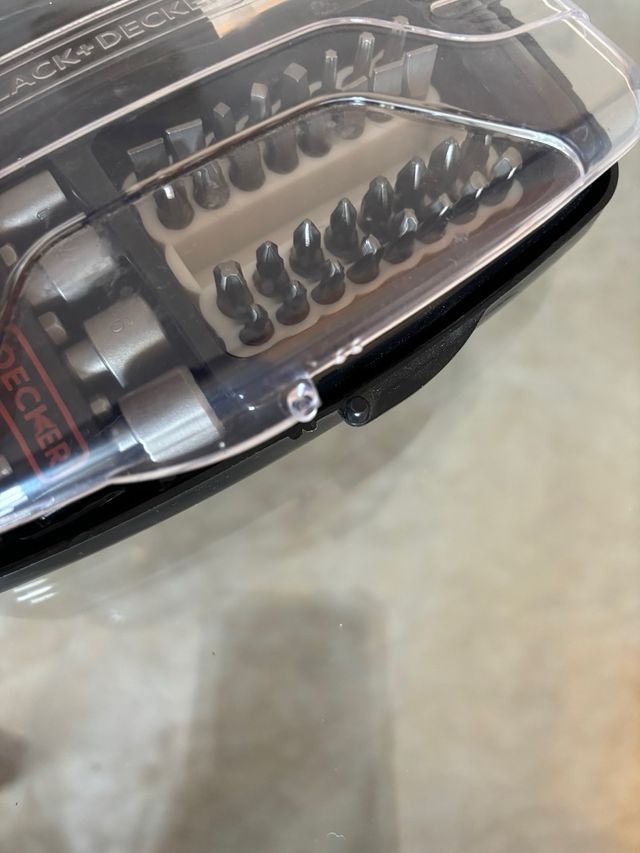 Set de 40 piezas para atornillar con atornillador 