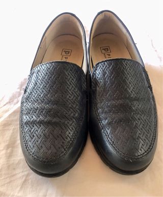 Zapatos Pitillos Azul Marino