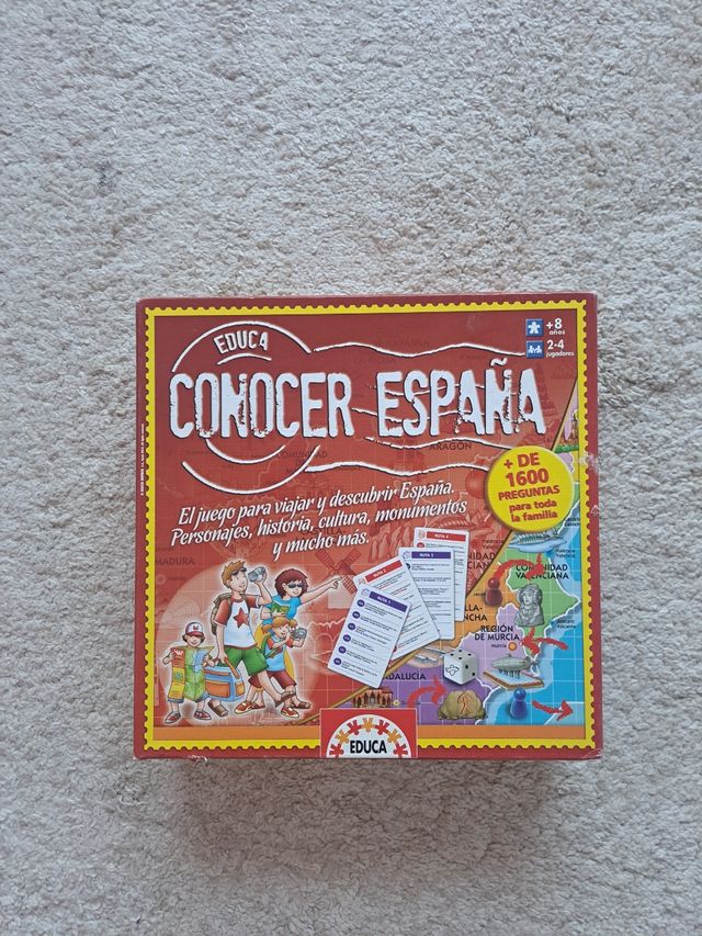 Juego de mesa Conocer España Educa