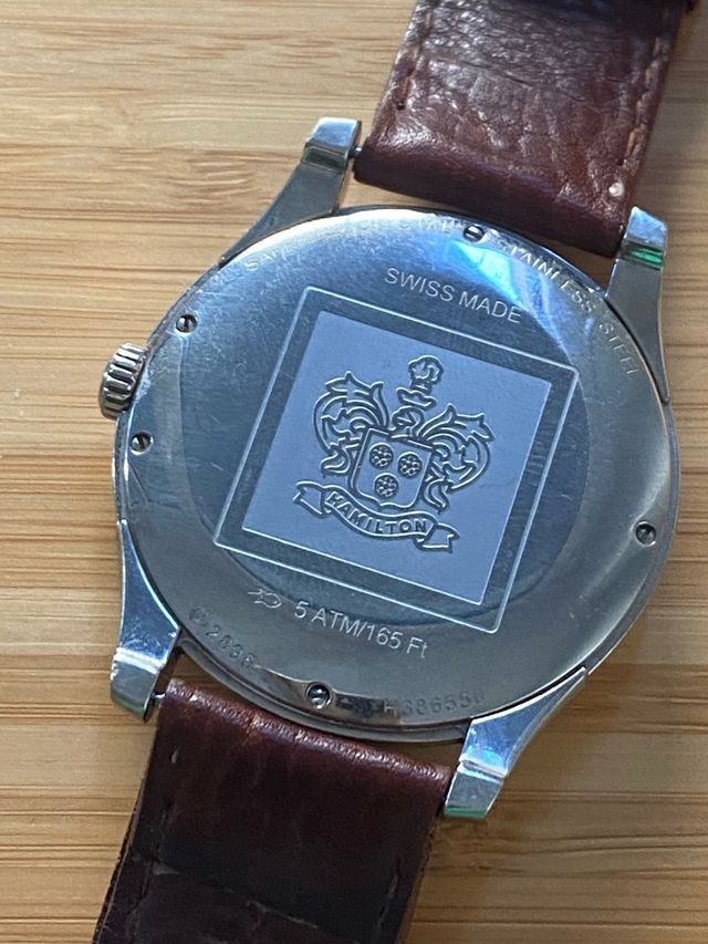 Hamilton 44mm Ultra Slim Segundero H.686550