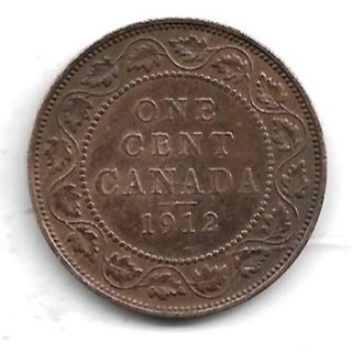 CANADA,1 CENT 1912.