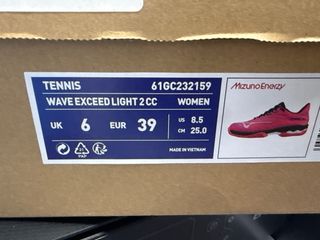 Mizuno Tenis Padel Mujer Rosa Negro