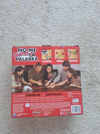 Juego de mesa No me quites la palabra