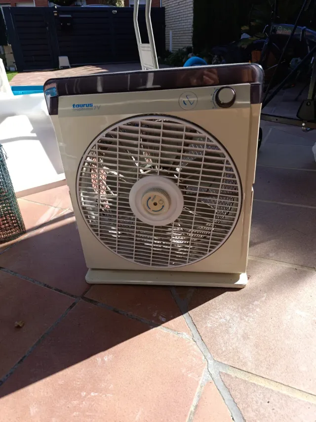 Ventilador Taurus Beige/Marrón