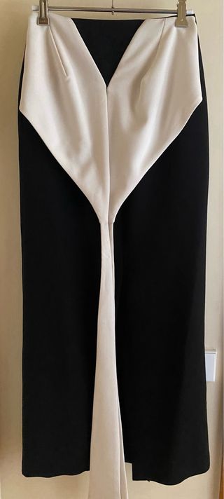 Vestido Fiesta Negro y Blanco IQ Collection T.XS