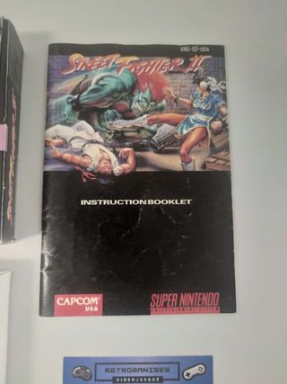 Street Fighter II Super Nintendo NTSC USA