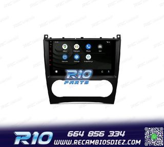 RADIO GPS ANDROID 13 PARA MERCEDES CLASE C W203 CLK W209 G W