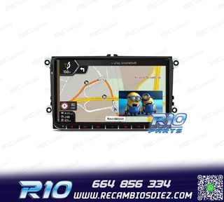 RADIO GPS ANDROID 12 PARA VW SEAT SKODA