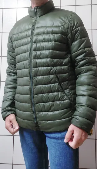 Chaqueta Bomber Pull&Bear Verde
