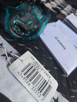 Reloj Casio G-Shock Transparente Teal