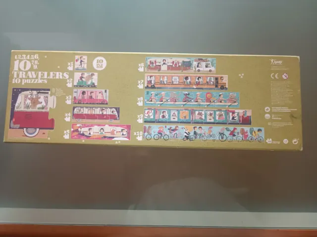 Puzzle Progresivo Londji 10 Viajeros