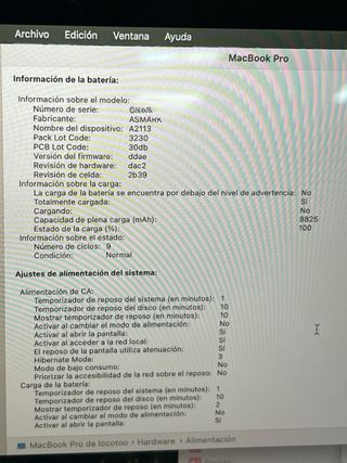 MacBook Pro 16 2019 i7 16GB 512GB A2141