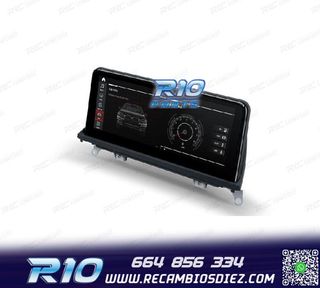 RADIO GPS ANDROID 10 BMW X5 E70 X6 E71 11-13 CIC