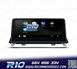 RADIO GPS ANDROID 10 BMW X5 E70 X6 E71 11-13 CIC