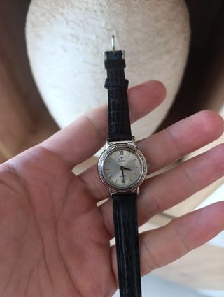 Reloj Chatom Plata y Negro