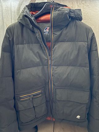 Giubbino K-Way Verde Taglia L