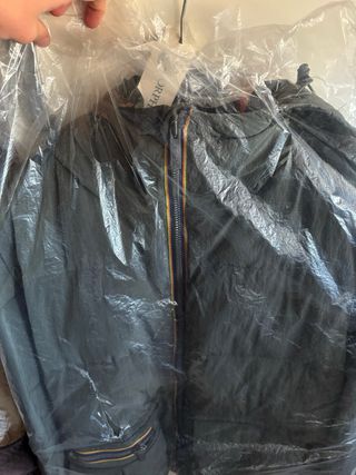 Giubbino K-Way Verde Taglia L