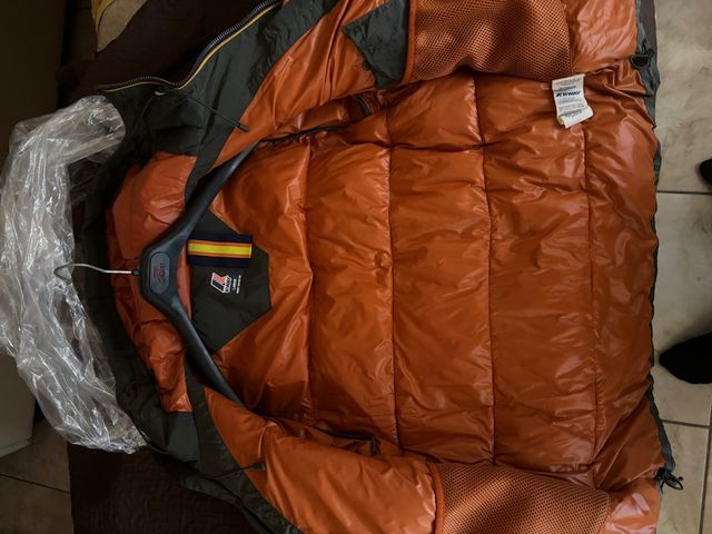 Giubbino K-Way Verde Taglia L