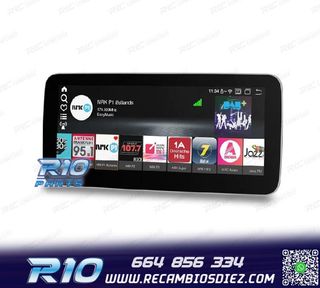 RADIO GPS ANDROID 13 MERCEDES CLASE A W176 CLA C117 GLA X156