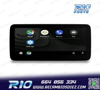 RADIO GPS ANDROID 13 MERCEDES CLASE A W176 CLA C117 GLA X156