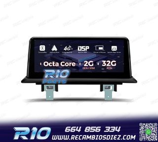 RADIO GPS ANDROID 12 BMW E81 E82 E87 E88 06-12 SIN PANTALLA