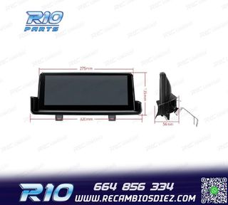 RADIO GPS ANDROID 14 BMW E90 E91 E92 E93 08-12 SIN PANTALLA