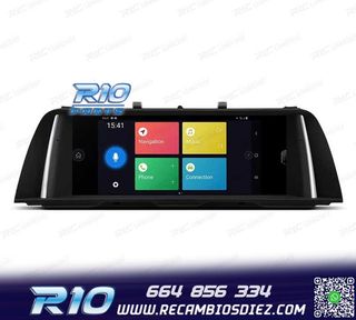 RADIO GPS ANDROID 12 PARA BMW F10 F11 10-12 CIC