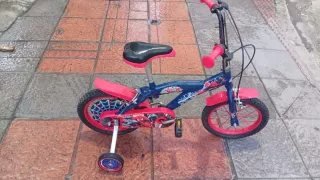 Bicicleta infantil Spiderman