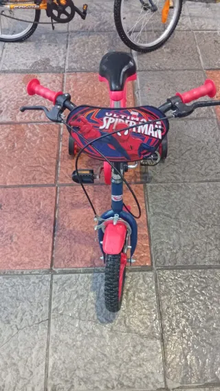 Bicicleta infantil Spiderman