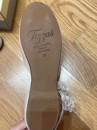 Zapatos nuevos Tizzas - El corte Ingles - Talla 35
