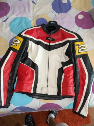 Mono de cuero SPIDI para moto