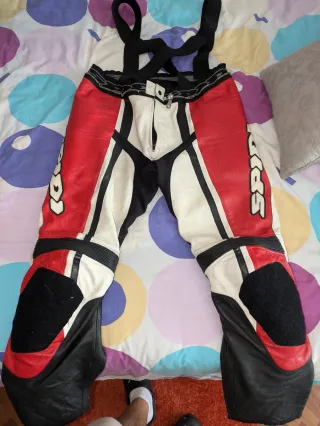 Mono de cuero SPIDI para moto