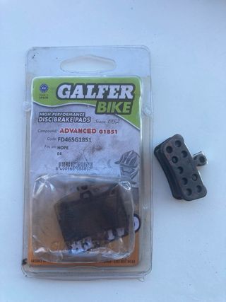 Lote piezas bicicleta: discos, maneta, cambio