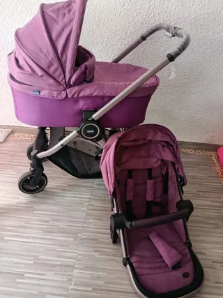 Carro Chicco Best Friend Capazo + Sillita
