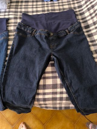 2x1 Pantalones vaqueros premamá Kiabi