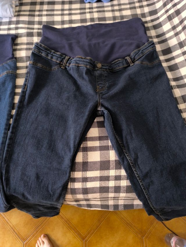 2x1 Pantalones vaqueros premamá Kiabi