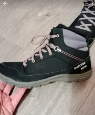 Botas montaña mujer/niña frío lluvia