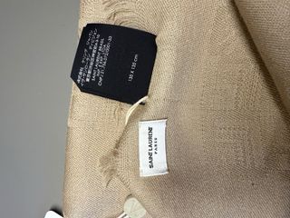 Foulard Saint Laurent Beige