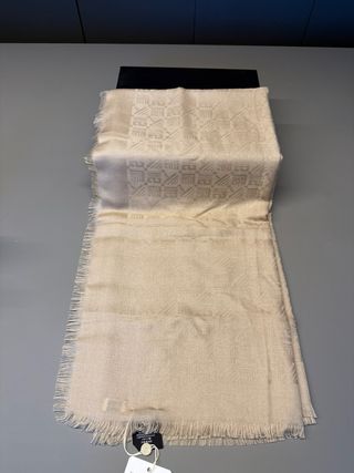 Foulard Saint Laurent Beige