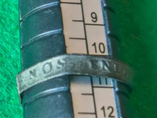 Anillo antiguo Nos enlaza el amor