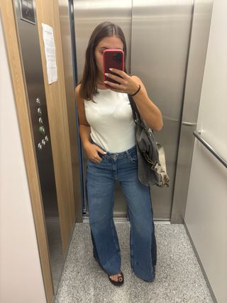 Zara Jeans Bicolor