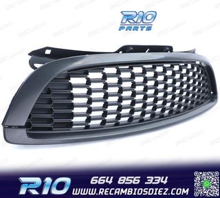 PARRILLAS MINI COOPER R56 R57 06-09 NEGRO MATE